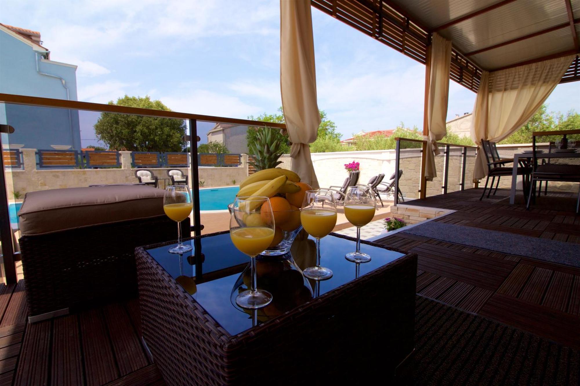 Tomica Apartments With Pool Biograd Na Moru Eksteriør bilde